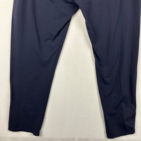 Public Rec Tapered Leg Elastic Tie Waist Jogger Pant Navy Blue Men's Size 36x32 - Picture 9 of 10